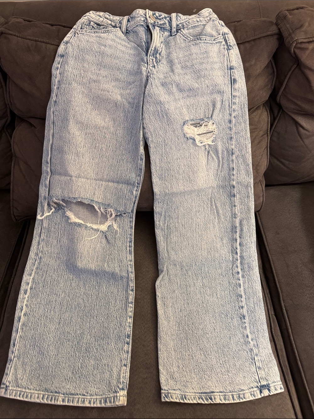 art class Light Blue Distressed Jeans size 12